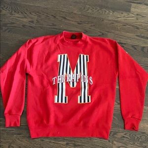 Vintage Maryland Terrapins Crewneck Sweatshirt XL